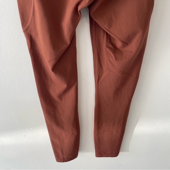 Lululemon Invigorate High-Rise Tight 25" Leggings Dark Terracotta 37626 - Picture 7 of 14